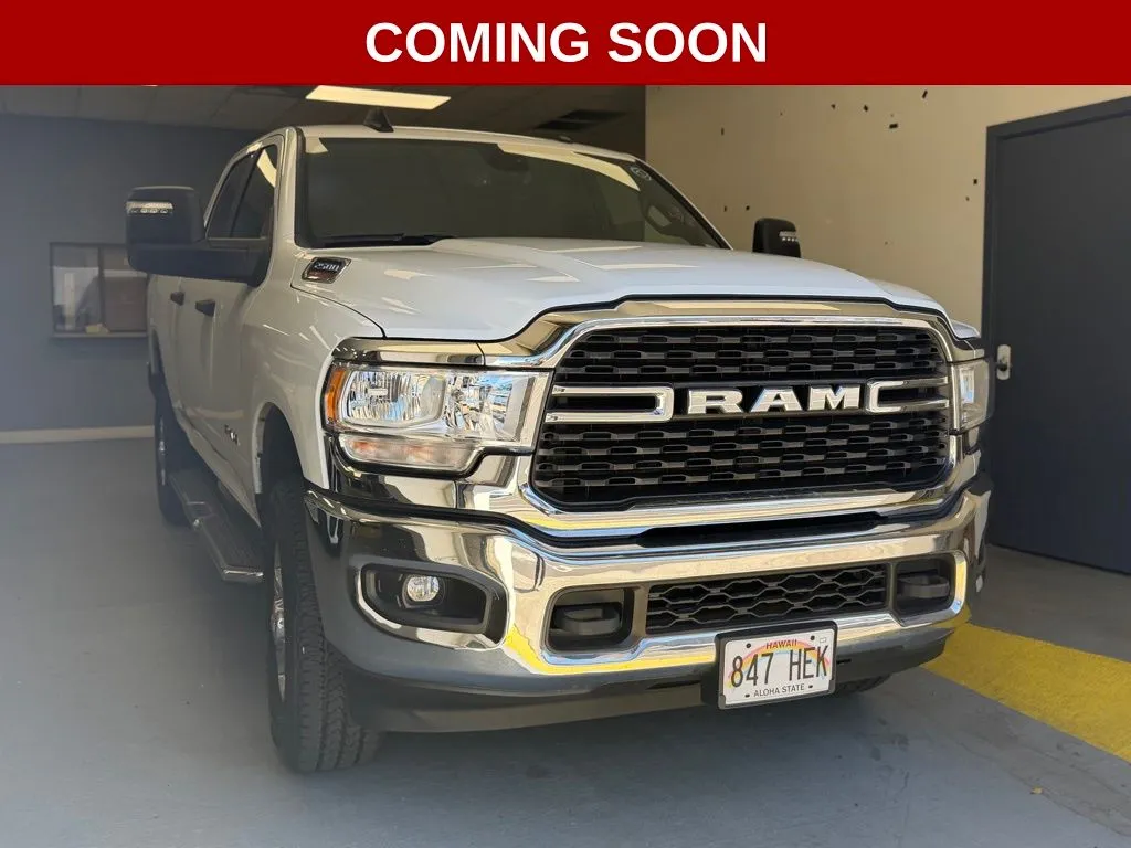White 2024 Ram 2500 Big Horn for sale in Honolulu, HI