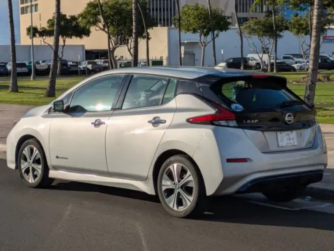 Another view of 2018 Nissan Leaf SL for sale in Honolulu, HI at Aloha Auto Depot LLC.