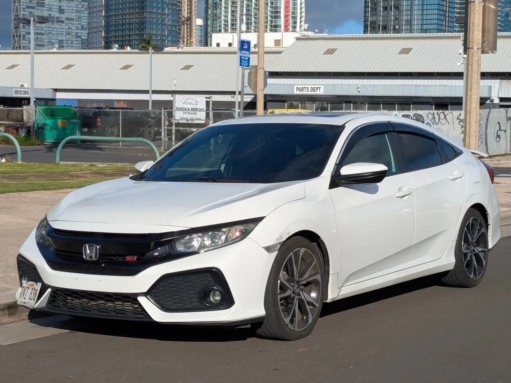 White 2018 Honda Civic Si for sale in Honolulu, HI