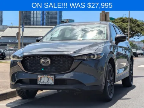 Gray 2025 Mazda CX-5 2.5 S Carbon Edition for sale in Honolulu, HI