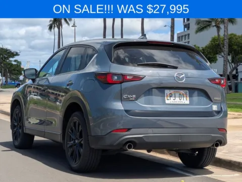 Another view of 2025 Mazda CX-5 2.5 S Carbon Edition for sale in Honolulu, HI at Aloha Auto Depot LLC.