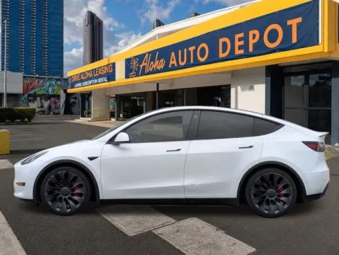 Photos of 2022 Tesla Model Y Performance for sale in Honolulu, HI at Aloha Auto Depot LLC.