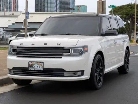 White 2018 Ford Flex Limited for sale in Honolulu, HI