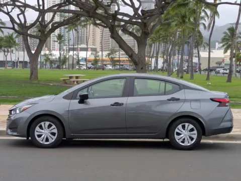 Photos of 2024 Nissan Versa 1.6 S for sale in Honolulu, HI at Aloha Auto Depot LLC.