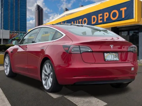 Another view of 2020 Tesla Model 3 Standard Range Plus for sale in Honolulu, HI at Aloha Auto Depot LLC.