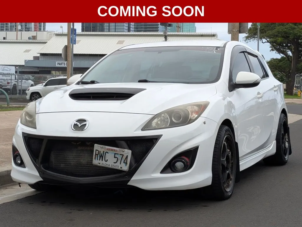 White 2012 Mazda Mazda3 MazdaSpeed3 for sale in Honolulu, HI