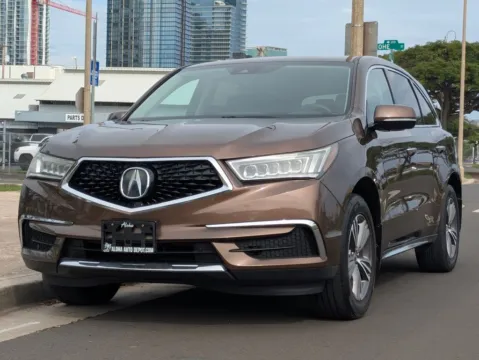 Brown 2019 Acura MDX 3.5L for sale in Honolulu, HI