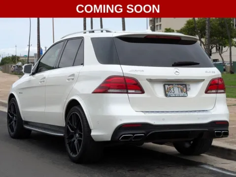 Another view of 2017 Mercedes-Benz GLE 63 AMG for sale in Honolulu, HI at Aloha Auto Depot LLC.
