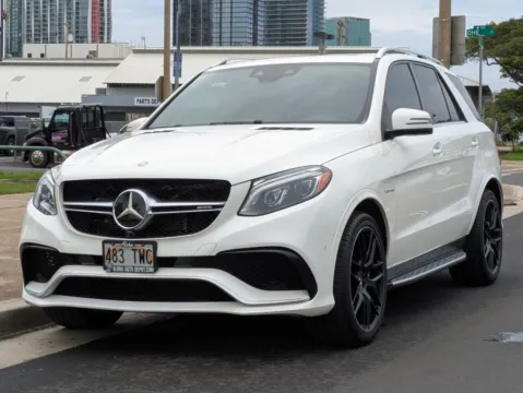 White 2017 Mercedes-Benz GLE 63 AMG for sale in Honolulu, HI