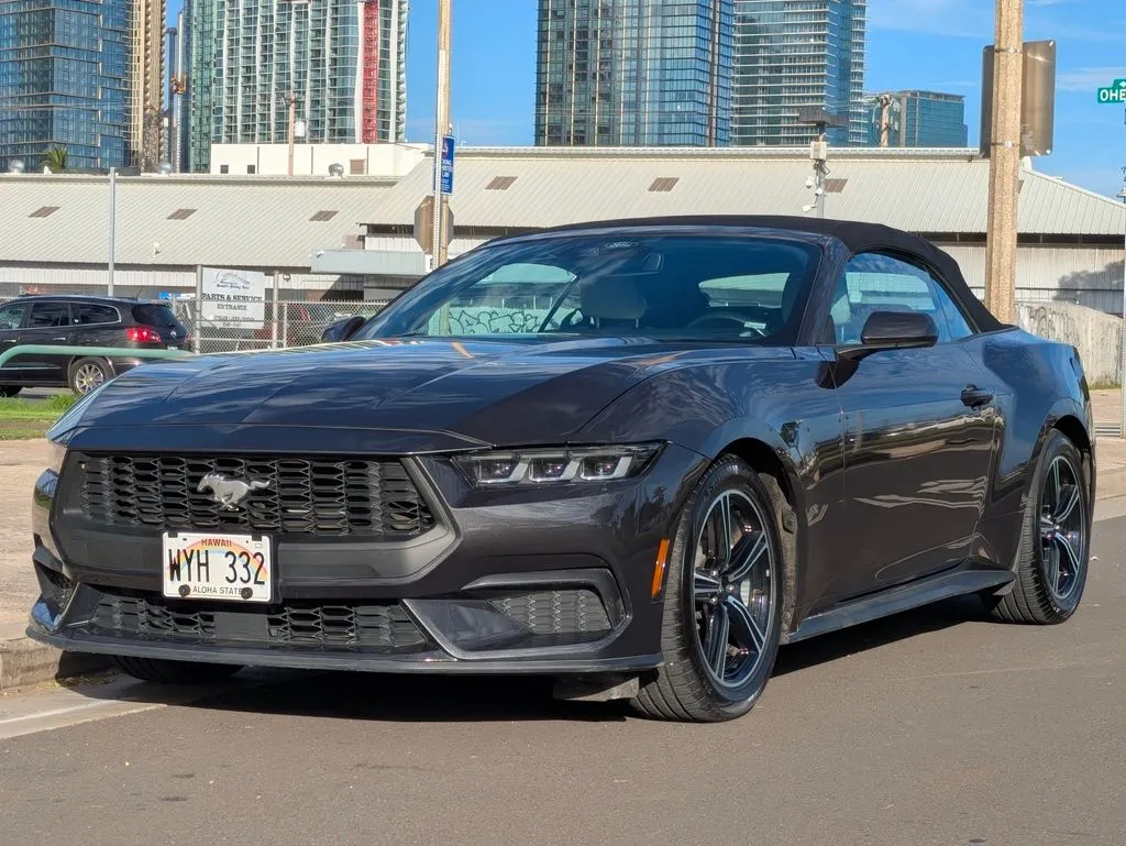 Gray 2024 Ford Mustang EcoBoost Premium for sale in Honolulu, HI