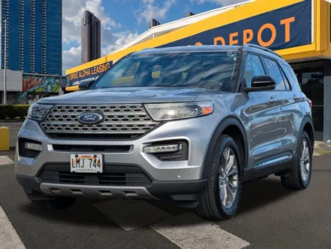 Silver 2022 Ford Explorer Limited for sale in Honolulu, HI