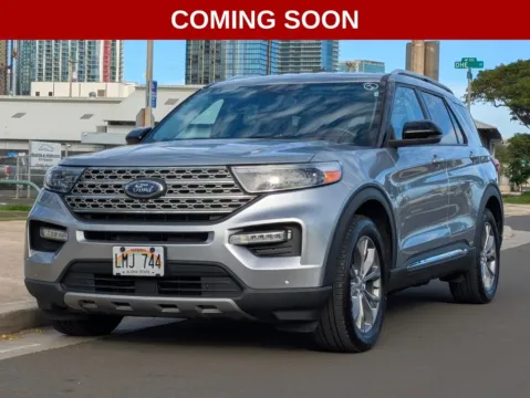 Silver 2022 Ford Explorer Limited for sale in Honolulu, HI