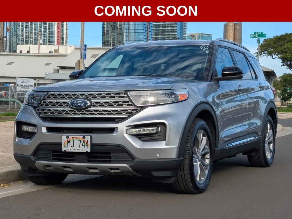 Silver 2022 Ford Explorer Limited for sale in Honolulu, HI