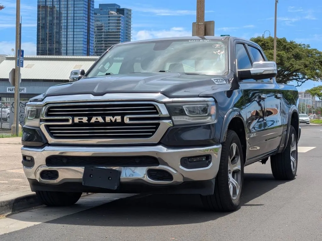 Blue 2020 Ram 1500 Laramie for sale in Honolulu, HI
