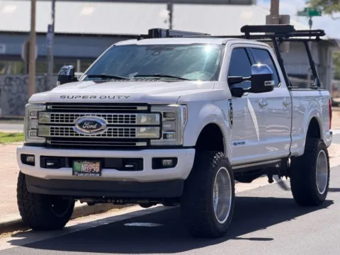 White 2019 Ford F-350SD Platinum for sale in Honolulu, HI
