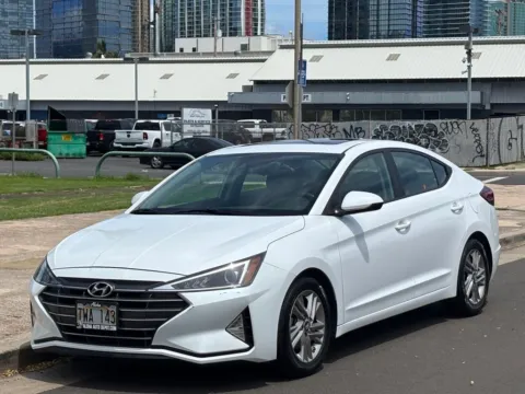 White 2019 Hyundai Elantra Value Edition for sale in Honolulu, HI