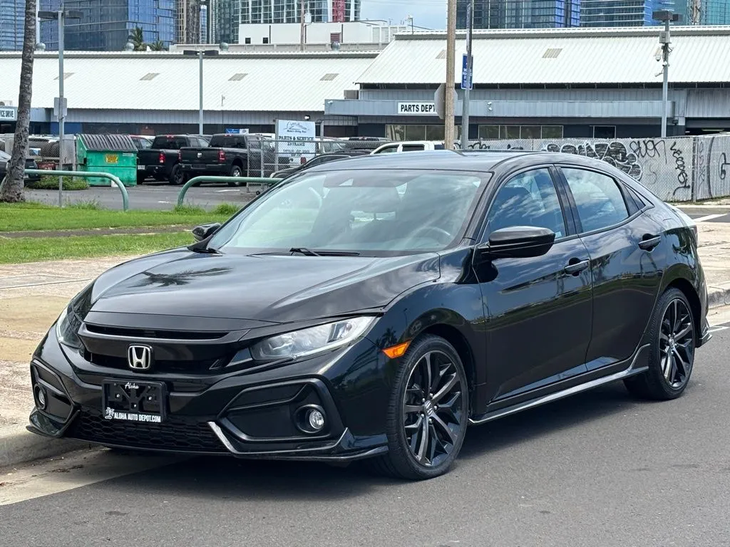 Black 2021 Honda Civic Sport for sale in Honolulu, HI