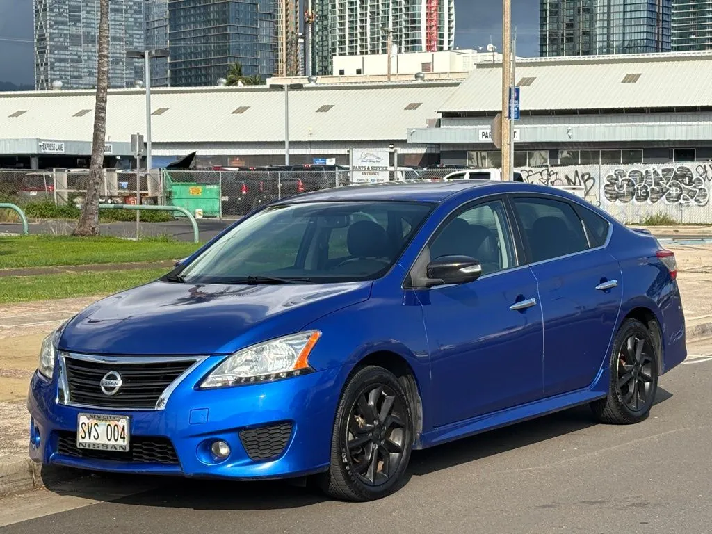 Blue 2015 Nissan Sentra SR for sale in Honolulu, HI