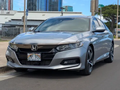 Silver 2020 Honda Accord Sport for sale in Honolulu, HI