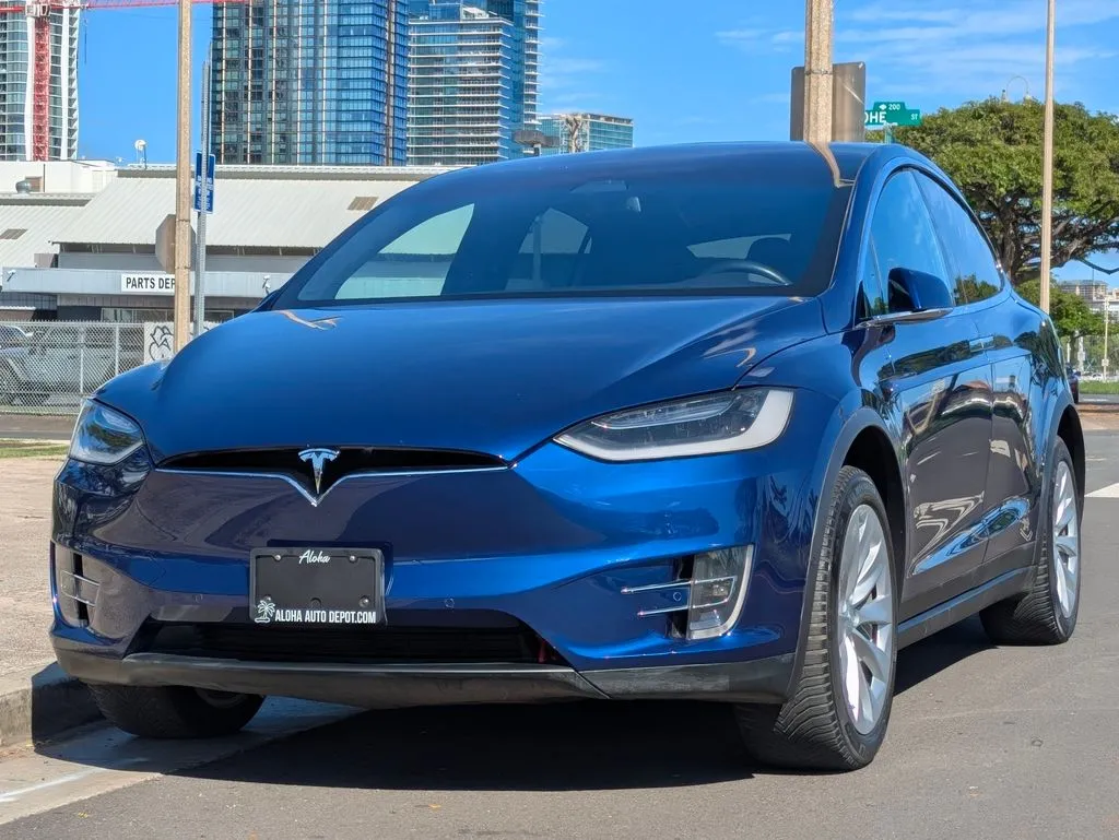 Blue 2017 Tesla Model X 75D for sale in Honolulu, HI