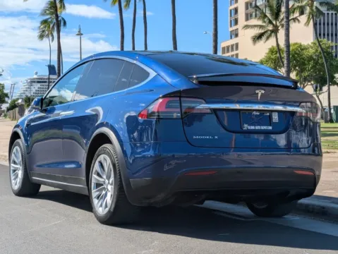 Another view of 2017 Tesla Model X 75D for sale in Honolulu, HI at Aloha Auto Depot LLC.