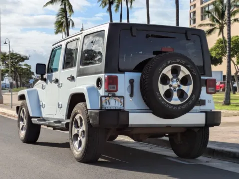 Another view of 2017 Jeep Wrangler Unlimited Sahara for sale in Honolulu, HI at Aloha Auto Depot LLC.