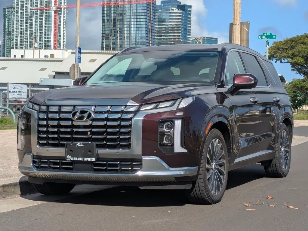 Red 2023 Hyundai Palisade Calligraphy for sale in Honolulu, HI