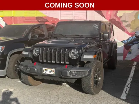 Black 2020 Jeep Wrangler Unlimited Rubicon for sale in Honolulu, HI
