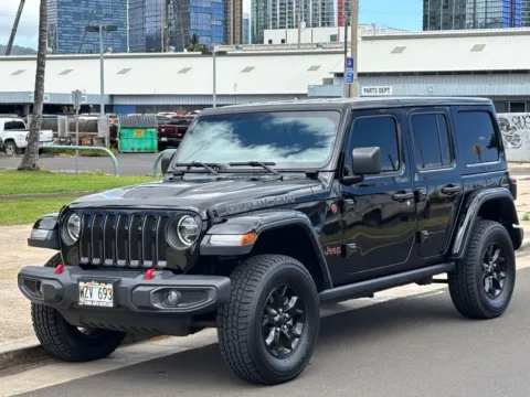 Black 2020 Jeep Wrangler Unlimited Rubicon for sale in Honolulu, HI