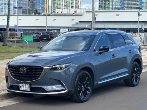 Gray 2023 Mazda CX-9 Carbon Edition for sale in Honolulu, HI