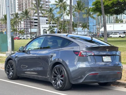 Another view of 2022 Tesla Model Y Performance for sale in Honolulu, HI at Aloha Auto Depot LLC.