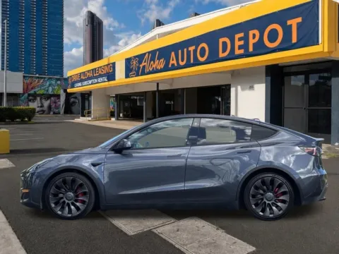 Photos of 2022 Tesla Model Y Performance for sale in Honolulu, HI at Aloha Auto Depot LLC.