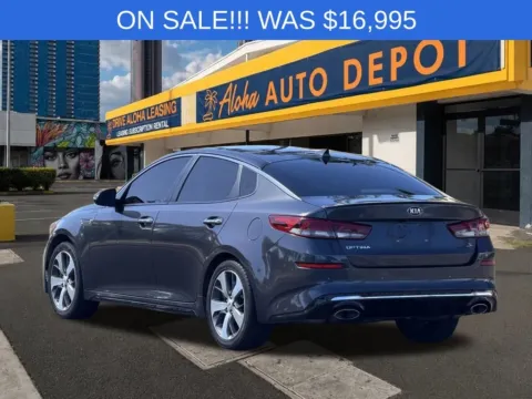 Another view of 2019 Kia Optima S for sale in Honolulu, HI at Aloha Auto Depot LLC.