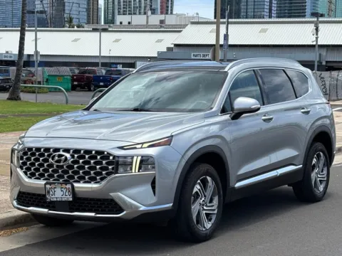 Silver 2022 Hyundai Santa Fe SEL for sale in Honolulu, HI