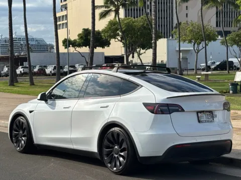 Another view of 2021 Tesla Model Y Performance for sale in Honolulu, HI at Aloha Auto Depot LLC.