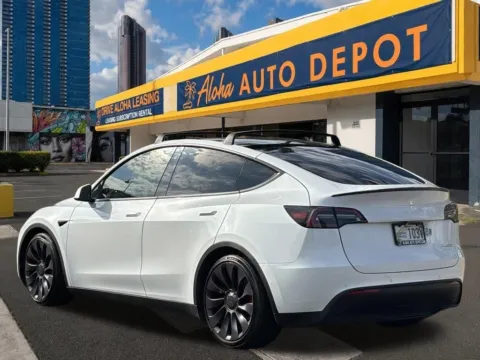 Another view of 2021 Tesla Model Y Performance for sale in Honolulu, HI at Aloha Auto Depot LLC.