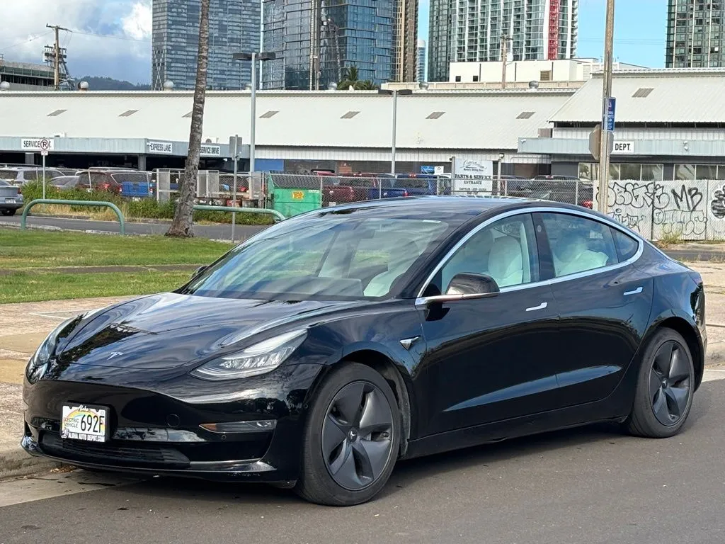 Black 2019 Tesla Model 3 Long Range for sale in Honolulu, HI