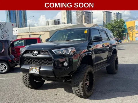 Black 2017 Toyota 4Runner SR5 for sale in Honolulu, HI