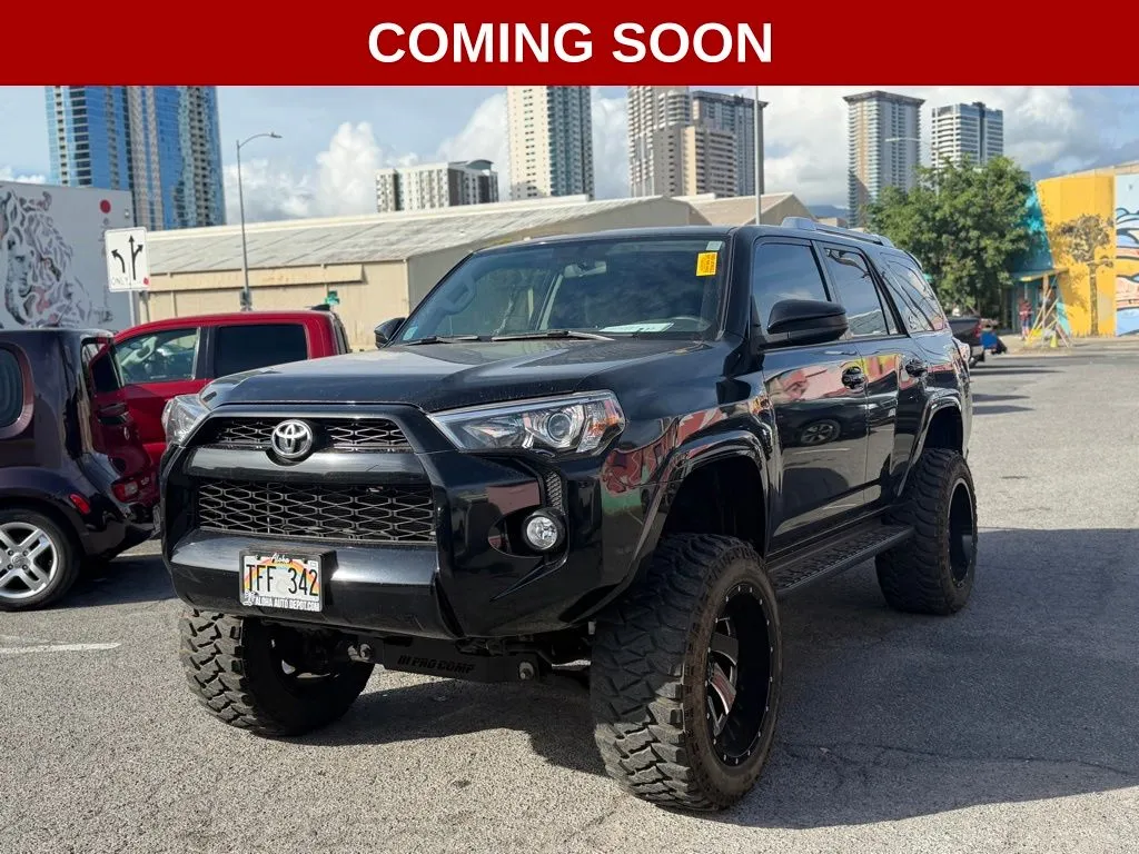 Black 2017 Toyota 4Runner SR5 for sale in Honolulu, HI
