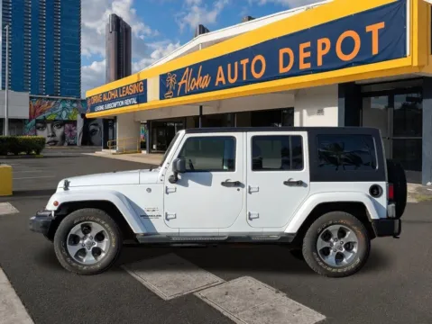 Photos of 2017 Jeep Wrangler Unlimited Sahara for sale in Honolulu, HI at Aloha Auto Depot LLC.