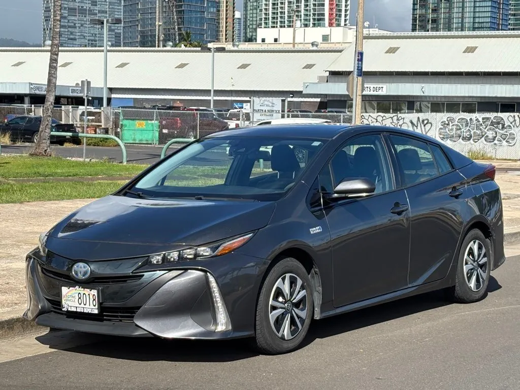 Red 2017 Toyota Prius Prime Premium for sale in Honolulu, HI