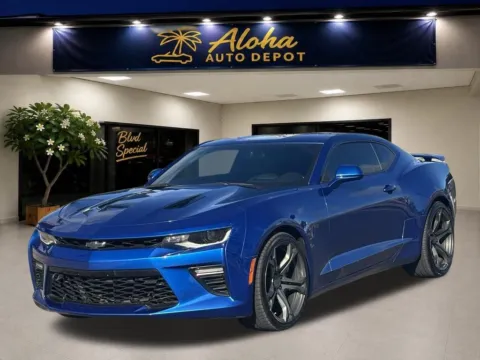 Blue 2016 Chevrolet Camaro SS for sale in Honolulu, HI