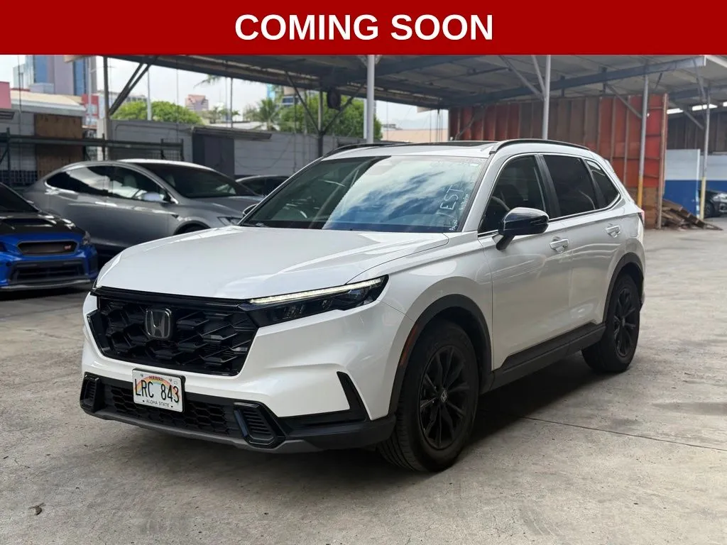 White 2025 Honda CR-V Hybrid Sport for sale in Honolulu, HI