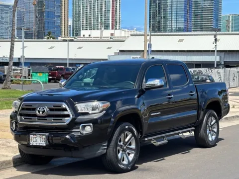 Black 2017 Toyota Tacoma Limited for sale in Honolulu, HI