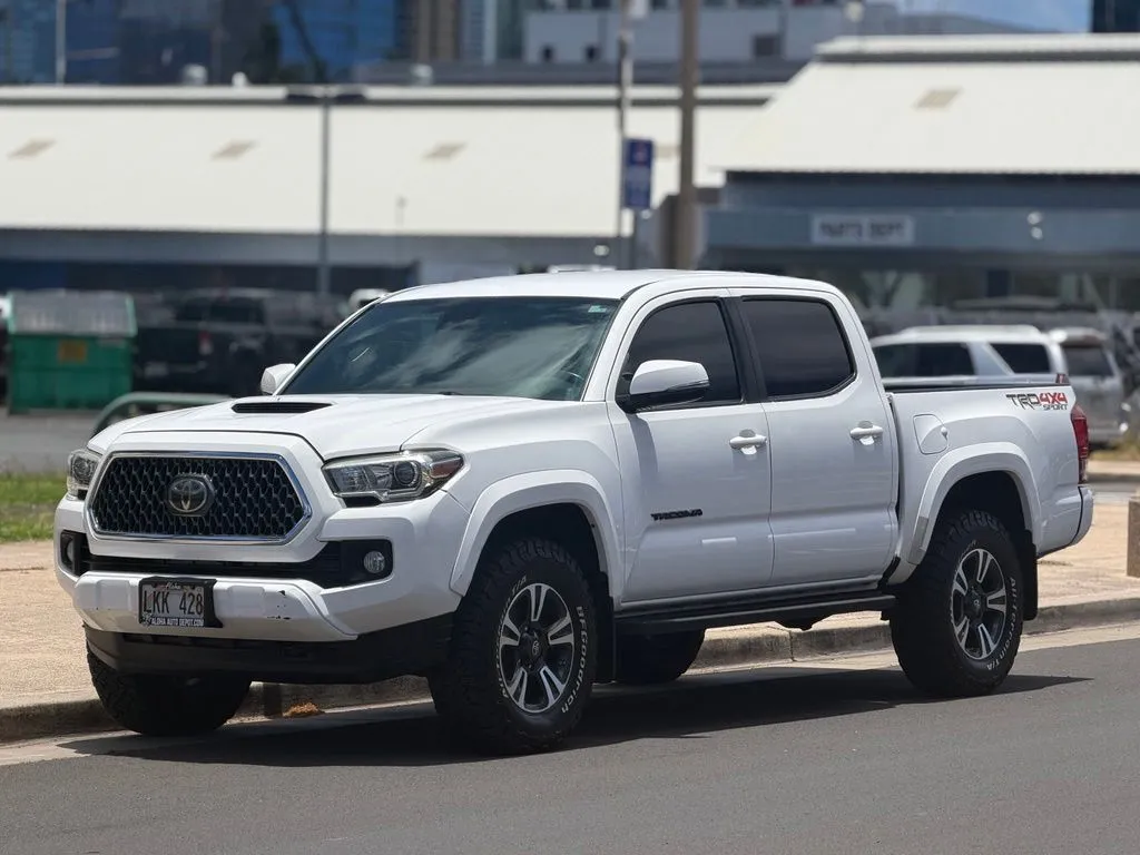 White 2019 Toyota Tacoma TRD Sport for sale in Honolulu, HI