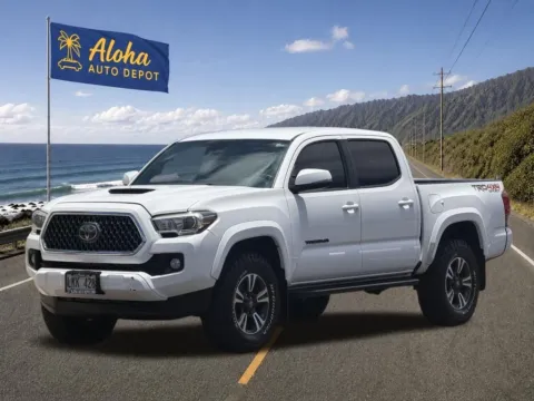 White 2019 Toyota Tacoma TRD Sport for sale in Honolulu, HI