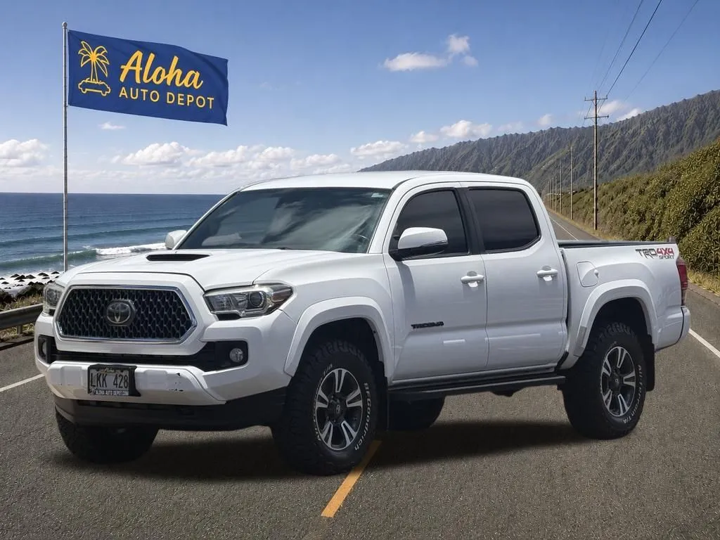 White 2019 Toyota Tacoma TRD Sport for sale in Honolulu, HI
