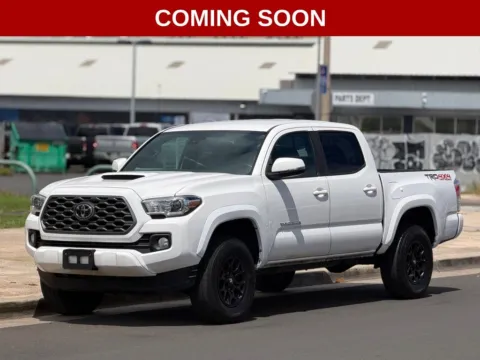 White 2021 Toyota Tacoma TRD Sport for sale in Honolulu, HI