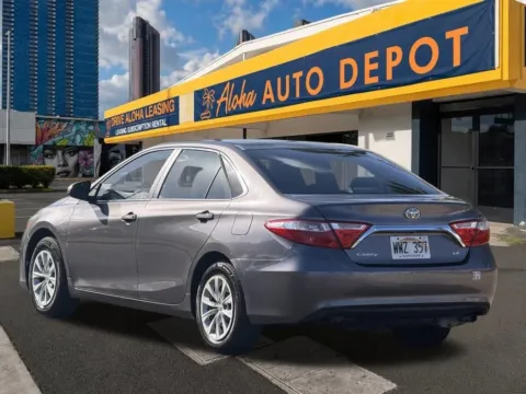 Another view of 2016 Toyota Camry LE for sale in Honolulu, HI at Aloha Auto Depot LLC.