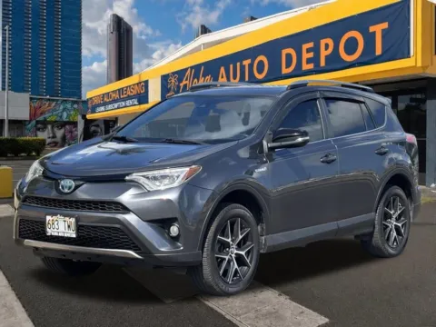 Gray 2018 Toyota RAV4 Hybrid SE for sale in Honolulu, HI